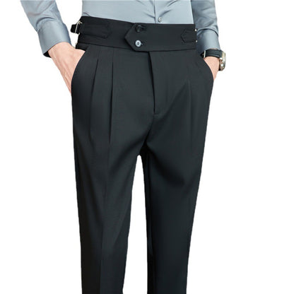 2024 Autumn Trend: Elevate Your Wardrobe with Naples High-Waist Suit Pants