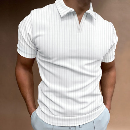 Stay Stylish and Comfortable with This Plain Slim Fit Leisure T-Shirt