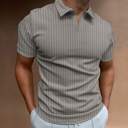 Stay Stylish and Comfortable with This Plain Slim Fit Leisure T-Shirt