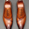 British style business shoes men leather shoes