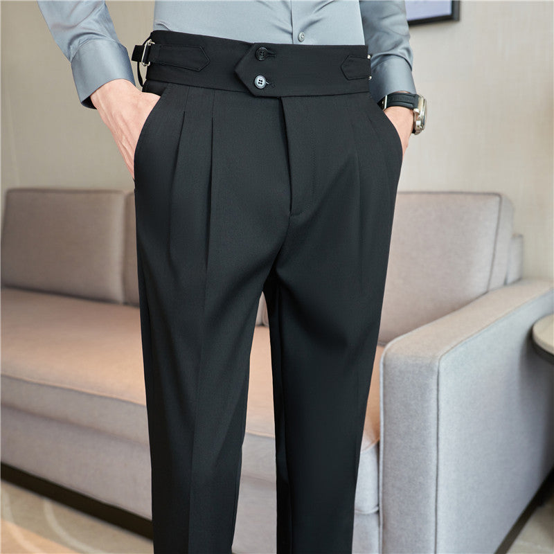 2024 Autumn Trend: Elevate Your Wardrobe with Naples High-Waist Suit Pants