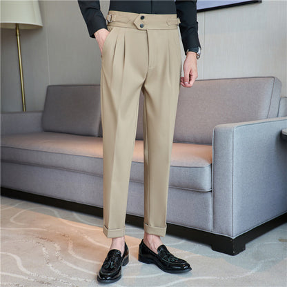 2024 Autumn Trend: Elevate Your Wardrobe with Naples High-Waist Suit Pants