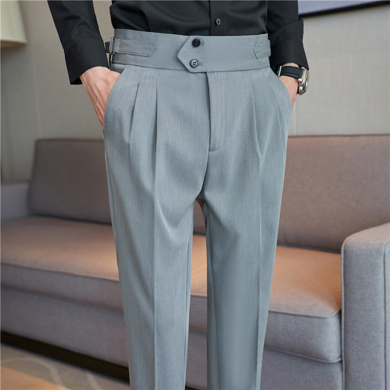 2024 Autumn Trend: Elevate Your Wardrobe with Naples High-Waist Suit Pants