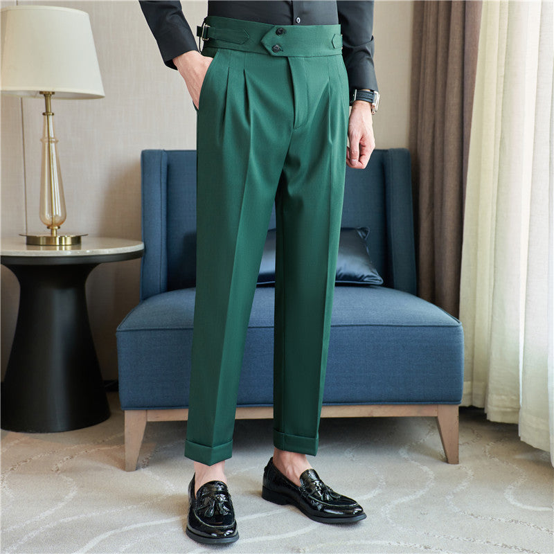 2024 Autumn Trend: Elevate Your Wardrobe with Naples High-Waist Suit Pants